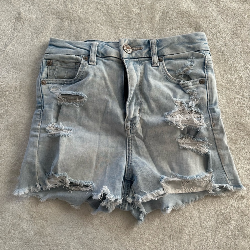 American Eagle High Waisted Stretch Shorts